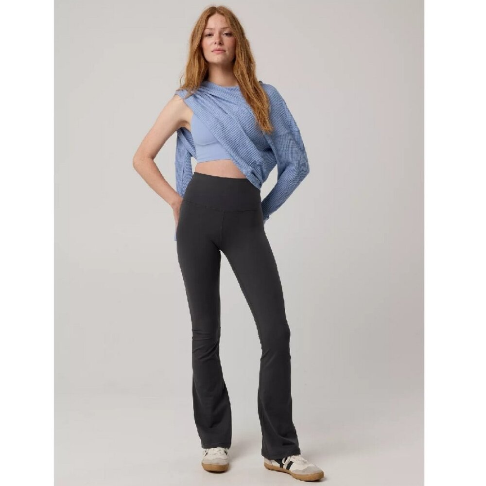 OFFLINE By Aerie The Hugger High Waisted Bootcut Legging M Long